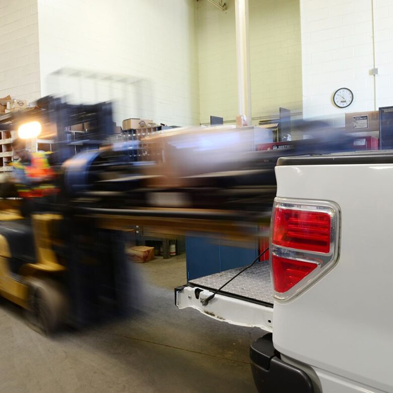 Loading Mobile Repair Service Truck