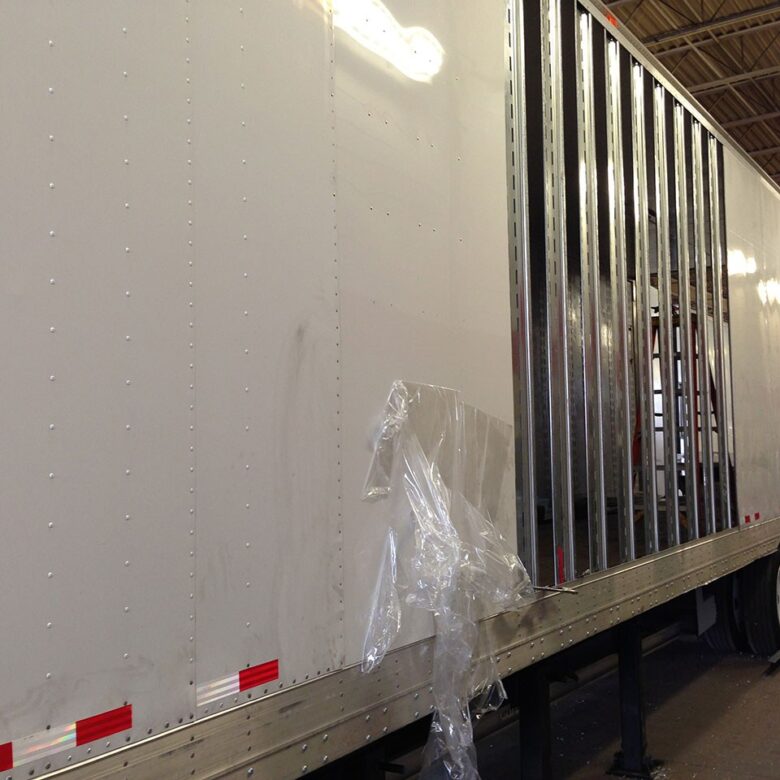 Trailer Repair in Progress