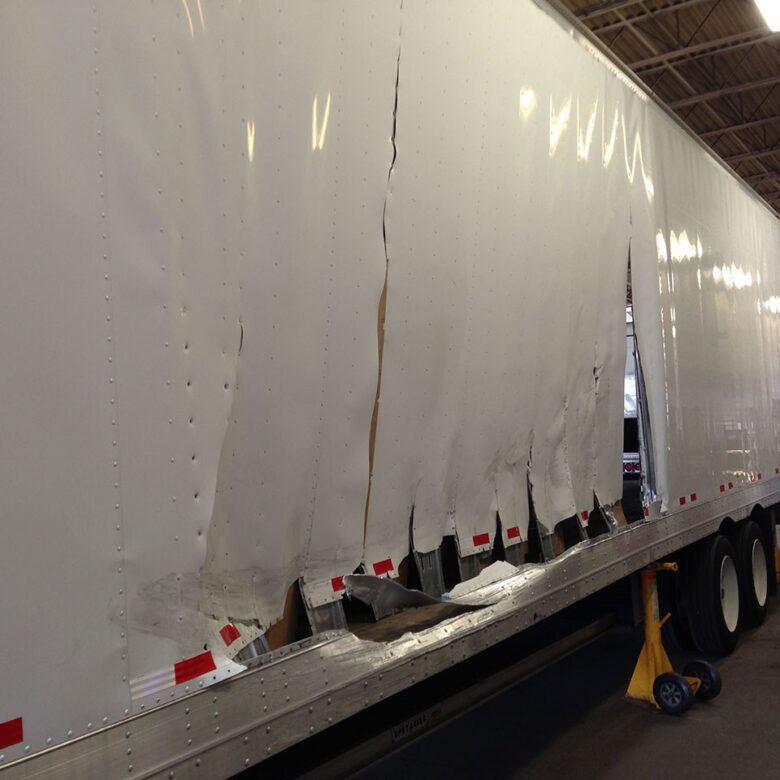 Trailer Repair Before