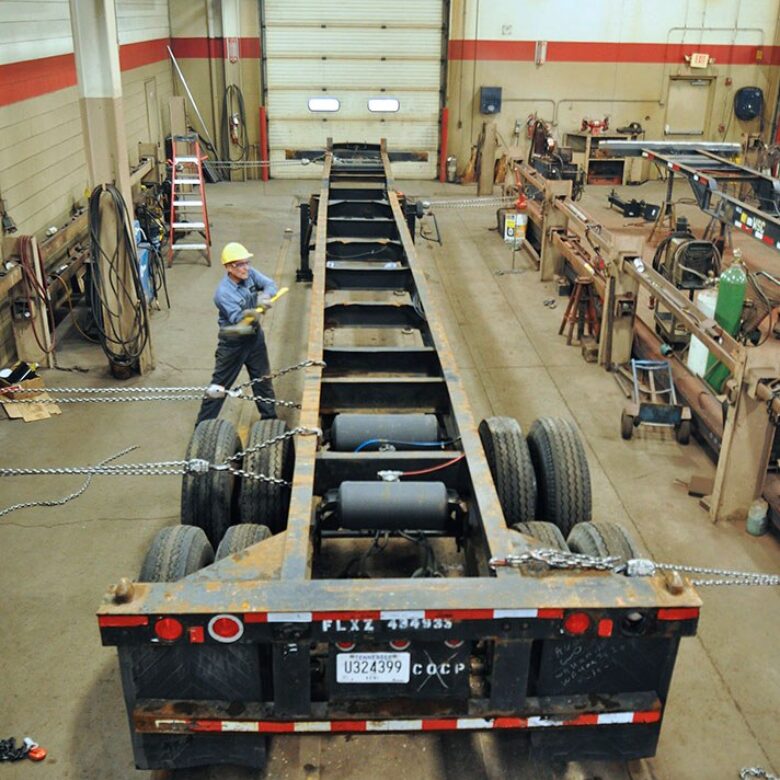 Truck and Trailer Frame Straightening
